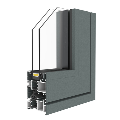 Interior Opening And Inverted Floor To Ceiling Windows 1.0mm  Thickness